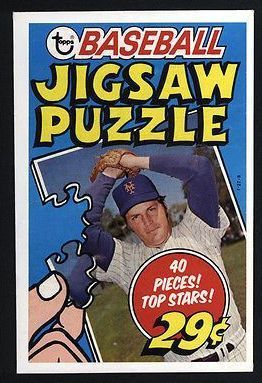 1974 Topps Baseball Jigsaw Puzzle